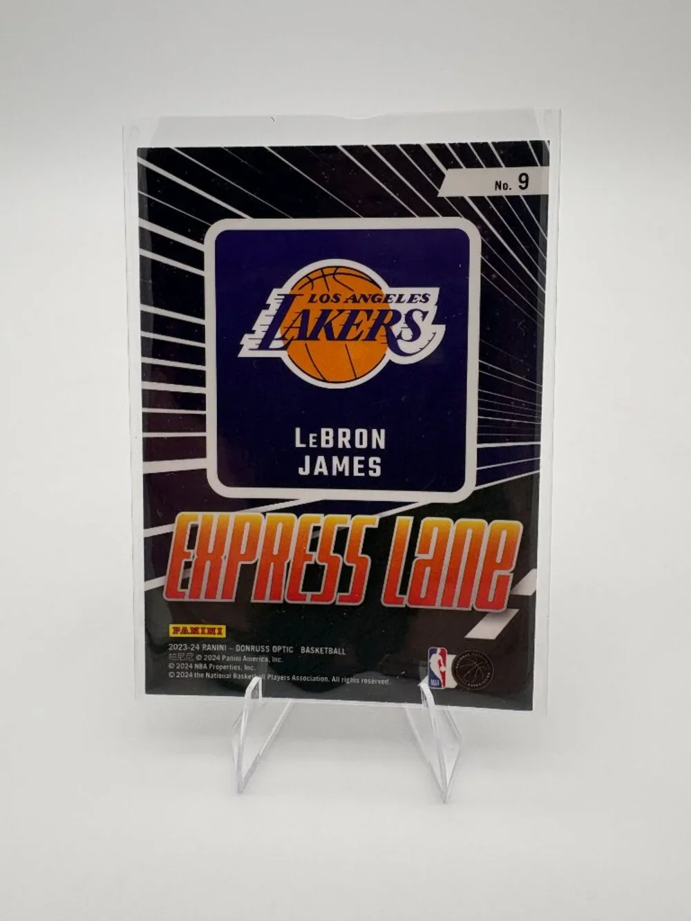 Used Bundle of 4 Lebron James 3 LA Lakers And 1 High School Baketball Cards